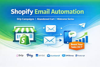 shopify drip email campaigns using privy lemlist drip and acumbamail automation