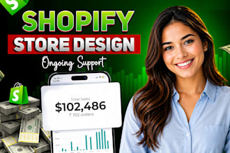 design shopify ecommerce website, redesign jewelry pod store, virtual assistant