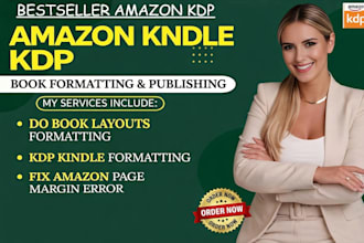 do book layouts formatting KDP kindle formatting fix amazon page margin error