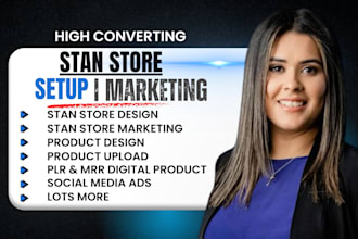 do stan store setup, digital product, stan store marketing, stan store design