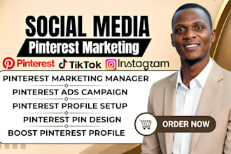 be your social media pinterest pin marketing manager instagram content creator