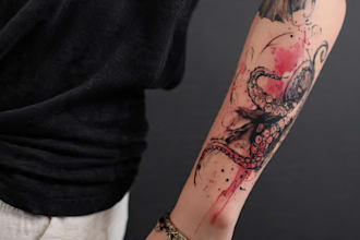 create unique custom tattoo