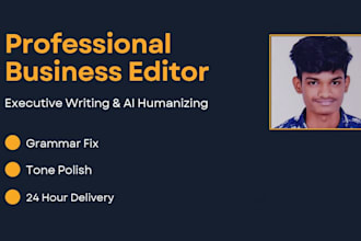professionally rewrite and format your business documents