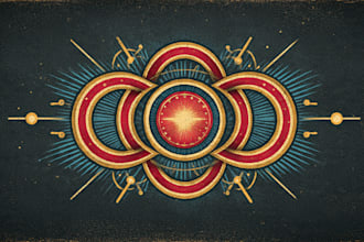 design a retro vintage logo