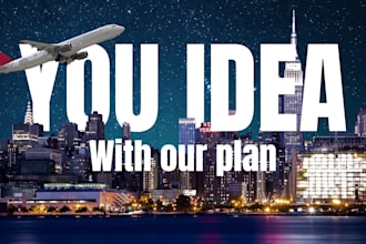 create a high quality professional business plan for you from scratch