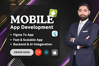 develop mobile applications using flutter