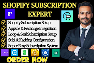 setup shopify subscriptions appstle loop seal recharge subi kaching super easy