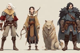 create dnd or rpg characters