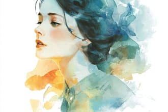 create a beautiful watercolor illustration for you