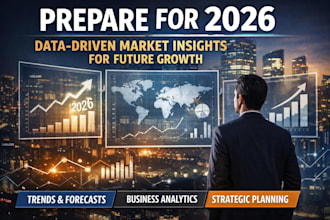 prepare for 2026, data driven market insights for future growth
