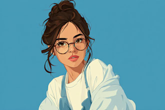 draw cartoon mascot character illustration