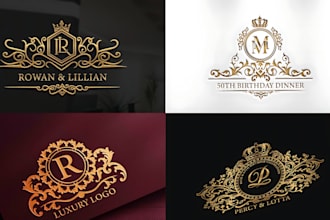 do anniversary, birthday, memorable wedding logo or monogram