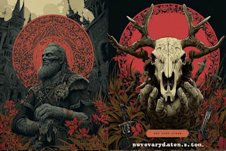 do dark art illustration