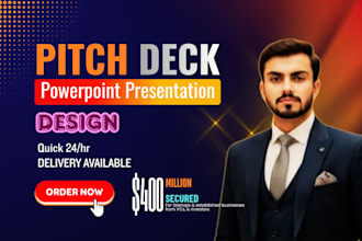 design investor pitch deck for startups