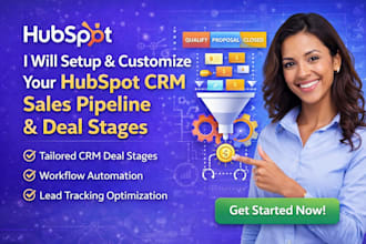 setup and customize your hubspot CRM sales pipelines deal stage
