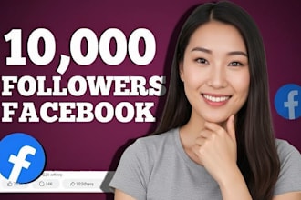 buy 10,000 facebook page followers fast