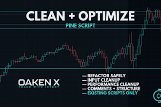 clean, document, and optimize your tradingview pine script