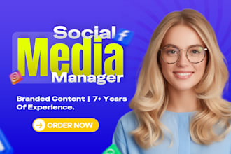 be your professional social media marketer and content creator