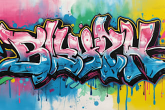 create mural, doodle art, graffiti, wall art