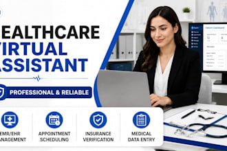 be your healthcare virtual assistant for administrative tasks