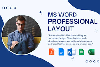 be your virtual assistant for ms word typing and document formatting