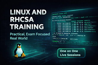 provide linux training and rhcsa guidance