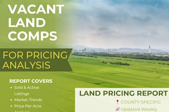 do vacant land comps