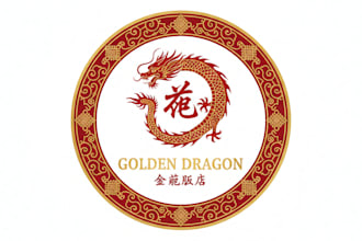 design a vibrant and authentic chinese restaurant logo