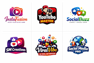 make eye catching social media logo