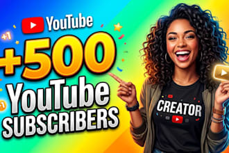 do professional youtube SEO for 500 subscribers