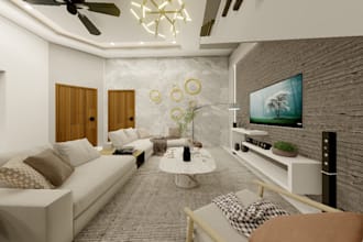 create professional 3d interior models