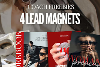 do any canva design, ebook, workbook and PDF layout design