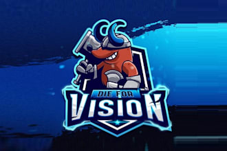 design best quality logo for twitch gaming streamer