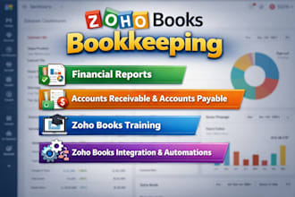 be your zoho books bookkeeper and accountant
