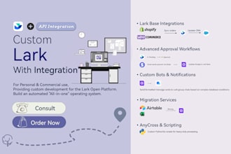 build custom lark suite automations and base integrations