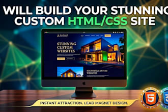 build responsive html css websites
