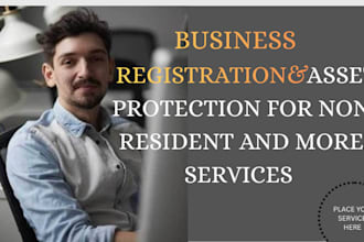 l form a US llc with asset protection for non residents