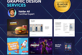 create amazing canva pro designs for you