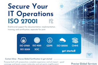 provide iso 27001 documentation and isms implementation