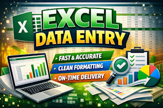 excel data entry services