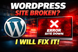 fix critical wordpress errors and recover your broken website