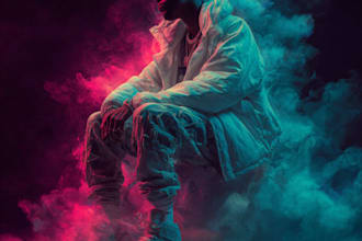 design album cover design, album cover art, music cover art