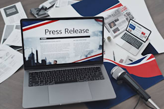 write and distribute a professional UK press release