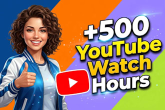500 youtube watch hours safe and monetization fast
