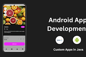 develop android app in java firebase and sqlite