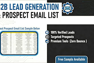 provide b2b lead generation and prospect email list