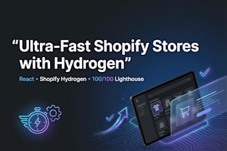 build a headless shopify hydrogen store with react