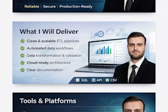 build scalable data pipelines, etl workflows and automate data processing