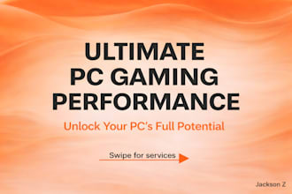 repair, optimize, gaming tweaks, pc laptop performance, troubleshoot windows