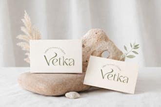 create a modern, refined brand identity